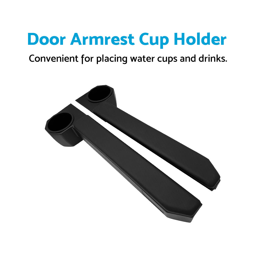 RH and LH Door Armrest Cup Holder Suitable For Toyota Land Cruiser 70 Series Pair