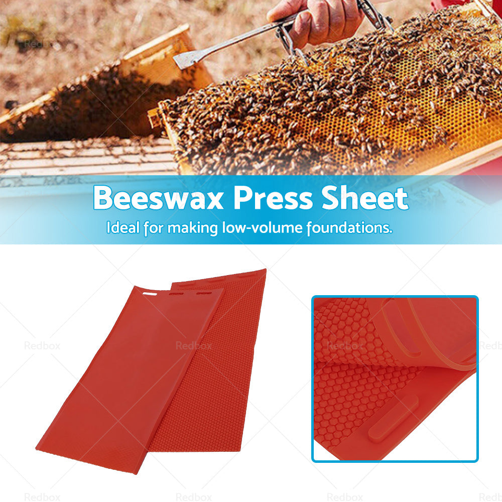 {{ Beekeeping Soft Red Beeswax Wax Sheet Mould DIY Silicone Comb Press Mold Tools }} - Buy Car Parts Online at {{ Kaka Auto Parts }}.