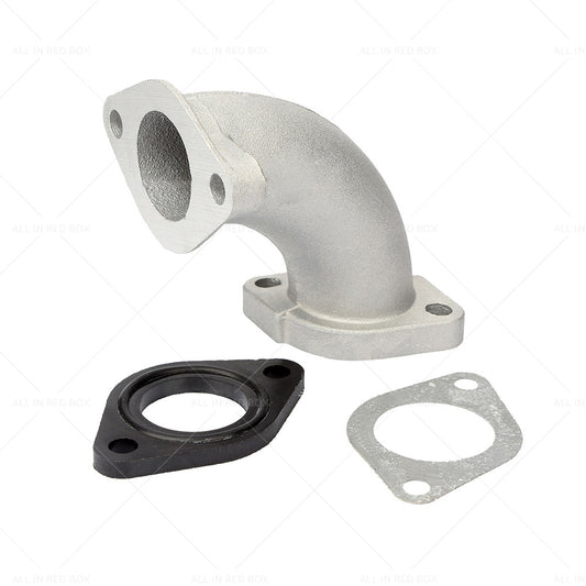 26mm Intake Manifold Pipe w Gasket For 26mm Carburetor Dirt Pit Bike Go Kart