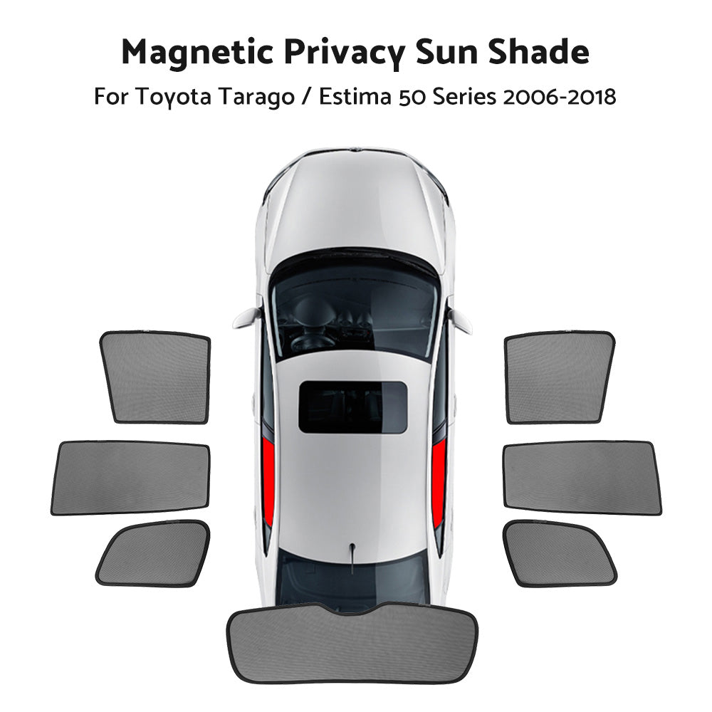 {{ Magnetic Privacy Sun Shade Suitable For Toyota Tarago or Estima 50 Series 2006-18 }} - Buy Car Parts Online at {{ Kaka Auto Parts }}.