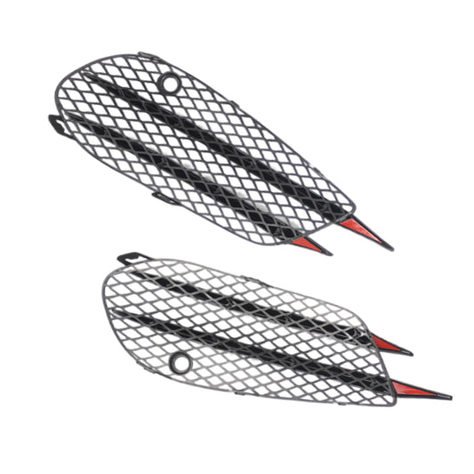 Pair Front Bumper Fog Lamp Grille Suitable for Mercedes-Benz C-Class W205 15-18