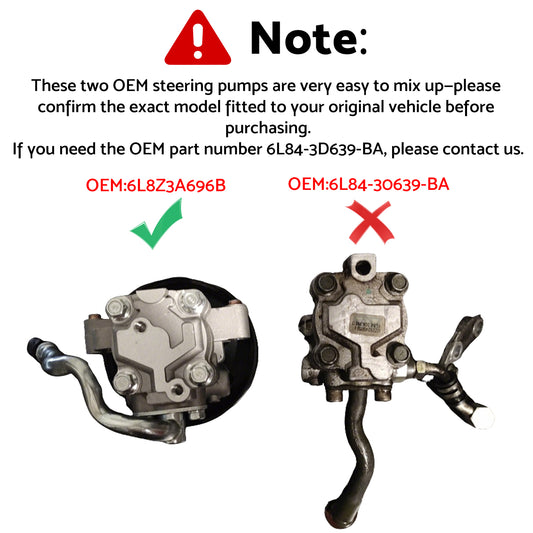 Power Steering Pump Suitable For Ford Escape Mazda Tribute 3.0 V6 AJ 2001-2007 6L8Z3A696B