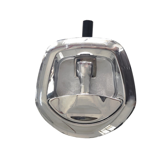 Chrome Power Operated Whale Tail T Handle 12V Folding Lock Suitable For Trailer Canopy