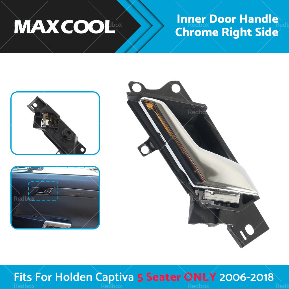 {{ Right Inner Door Handle Chrome Fits For Holden Captiva 5 Seater 2006 - 2018 }} - Buy Car Parts Online at {{ Kaka Auto Parts }}.