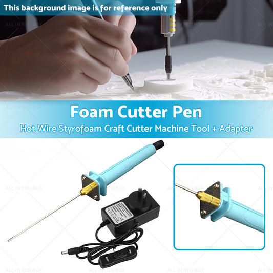 Foam Cutting Pen Hot Wire Styrofoam Craft Cutter Machine Tool Adapter AU