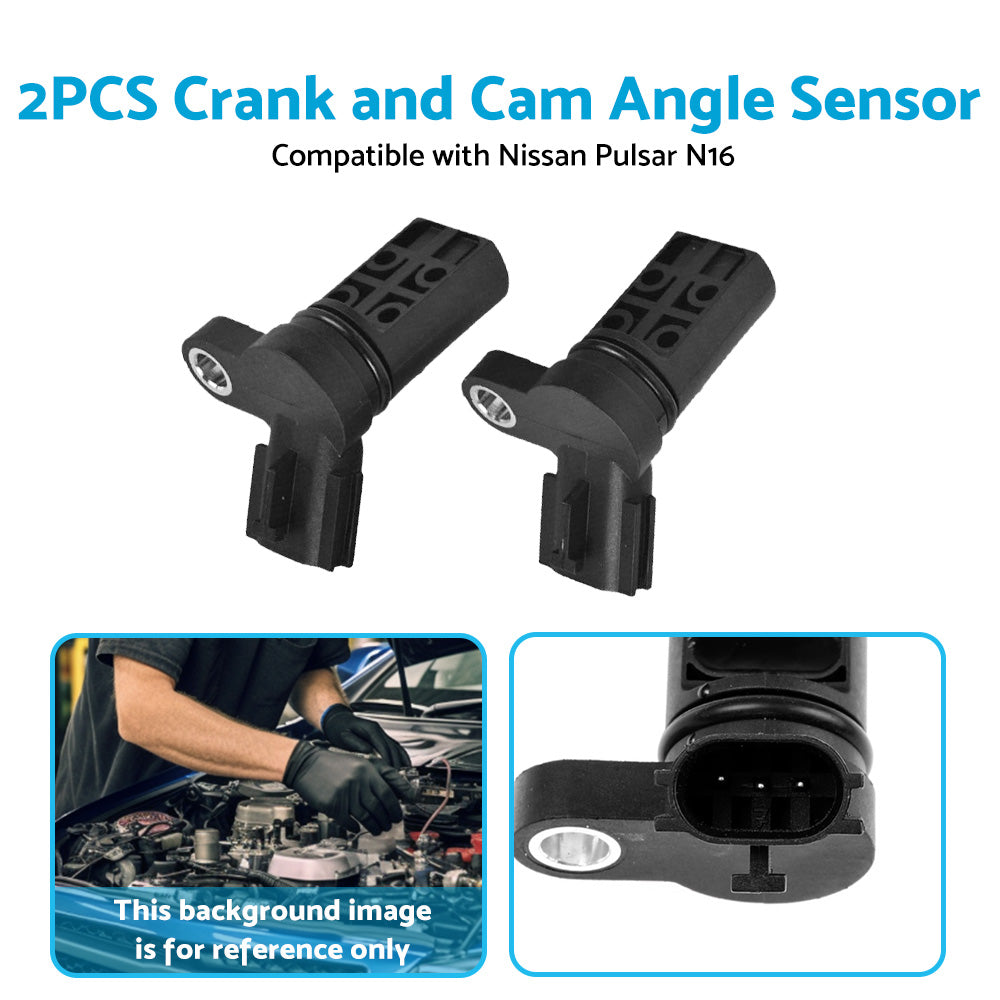 {{ Crank and Cam Sensor Suitable for Nissan Pulsar N16 1. 6L 1. 8L 1999-2007 B37314M50B }} - Buy Car Parts Online at {{ Kaka Auto Parts }}.