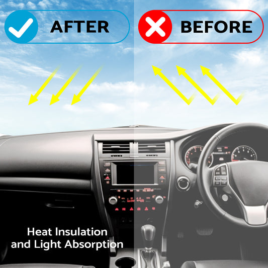 Dash Mat Dashboard Sun Cover Suitable For Toyota Corolla ZZE122 / Fielder 2007-2012