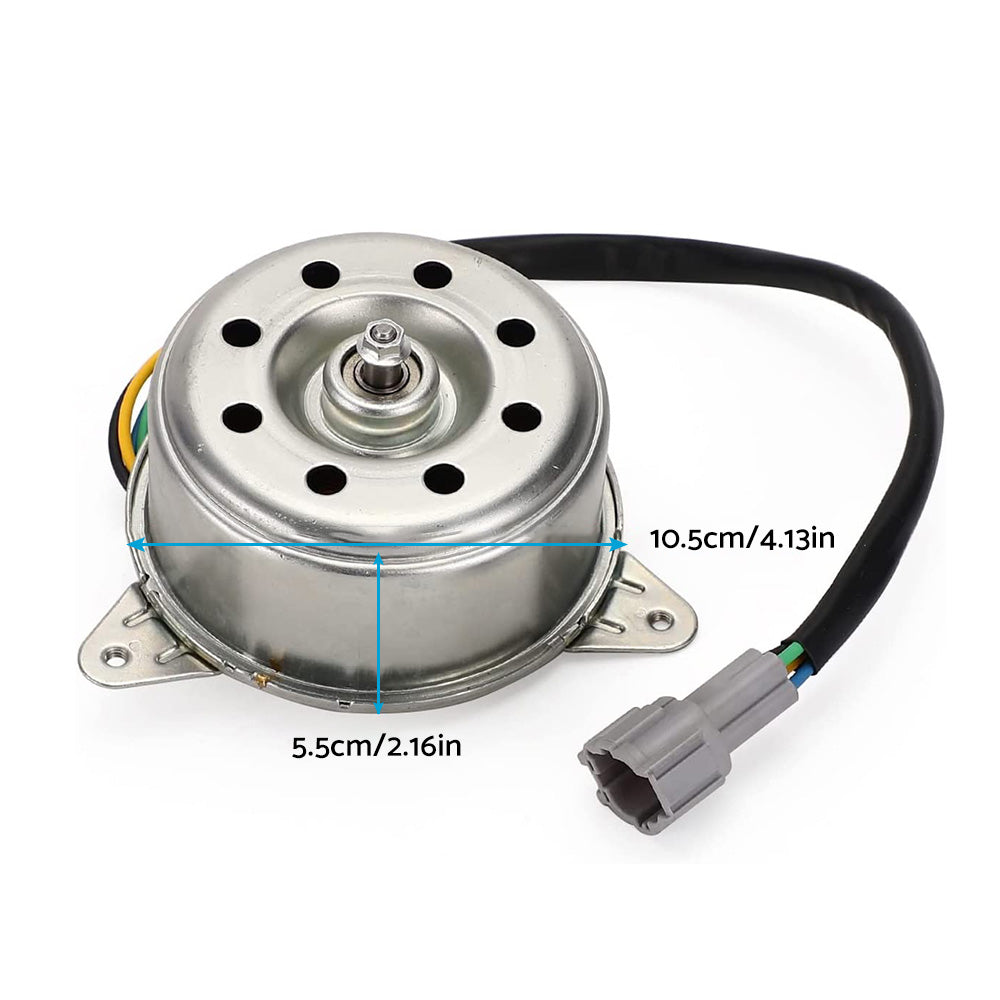 Radiator Cooling Fan Motor Driver or Passenger Side Suitable For Infiniti / Nissan