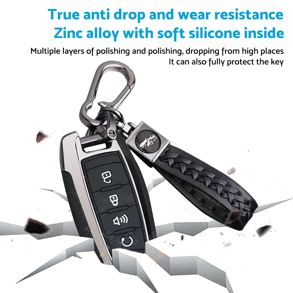 Car Remote Key Fob Case Cover Suitable For Great Wall GWM Cannon X L Dual Cab