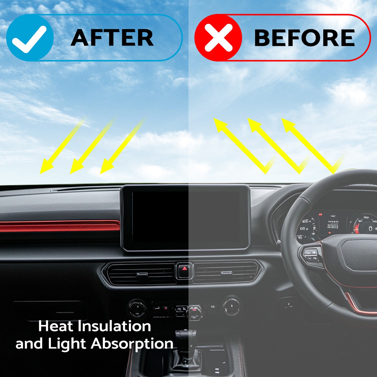 Non-Slip Dash Mat Suitable for GWM Cannon-X / Cannon Vanta / Cannon-XSR 2021-2025