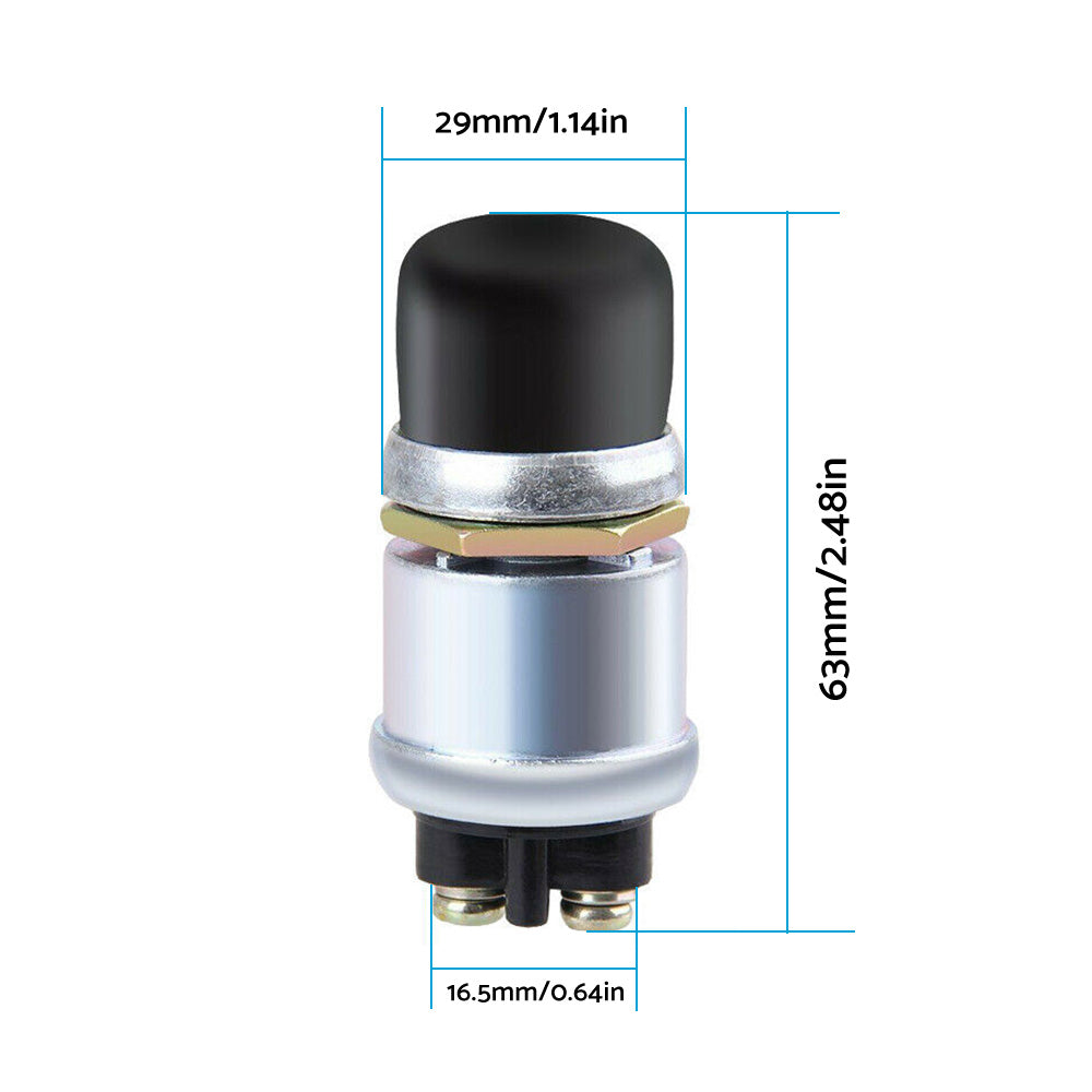 4x 12V Car Ignition Push Button Switch Suitable For Engine Start Track Vehicles Heavy Duty