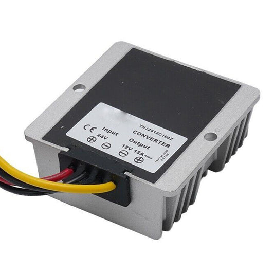 DC-DC Step Down Voltage Converter 24V to 12V 15A 180W Power Supply Regulator