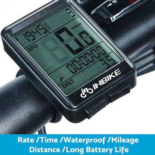 Wireless Cycling Bike LCD Speedometer Computer Odometer Suitable For Bicycle Waterproof