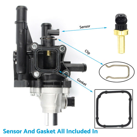 Thermostat and Housing with Hose Pipe Suitable For Holden JG JH Cruze 1. 8L Trax TM