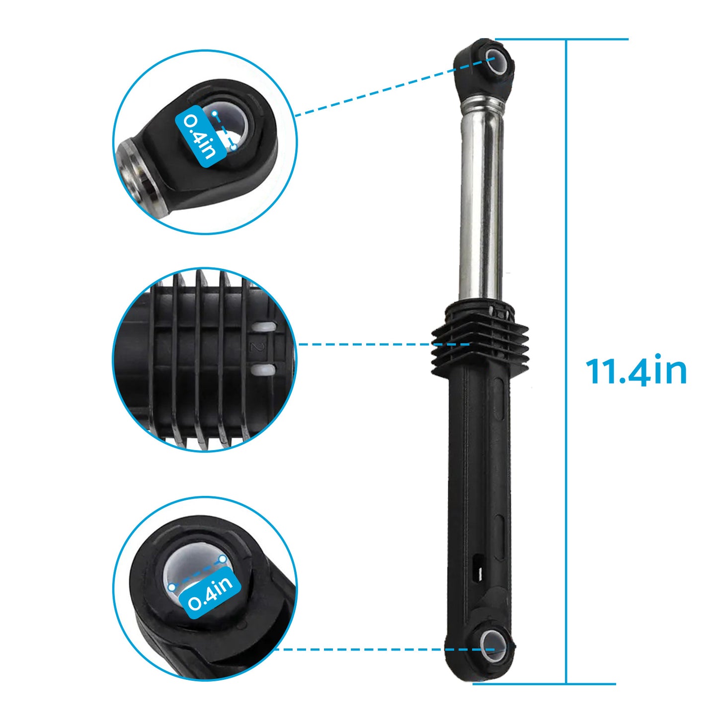 {{ 3x Shock Absorber Suitable For LG, Kenmore Elite Washer ACV72909503 ACV72909501 }} - Buy Car Parts Online at {{ Kaka Auto Parts }}.