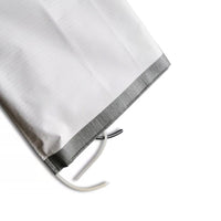 PVC Vinyl Awning Fabric Gray Fade 13-16FT Suitable For RV Caravan Trailer Camper