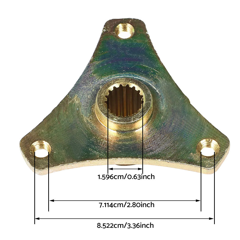 Rear Live Axle Kit With Chain, Hub Sprocket and Hub Brake Assembly Suitable For Drift Trike / Go-Kart