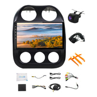 Carplay 10in Car Stereo Radio Suitable For Jeep Compass 09-16 Apple Carplay Android 13