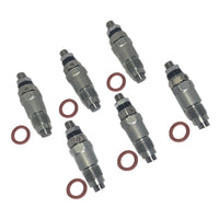 6x Diesel Fuel Injectors Suitable For Nissan Patrol GQ Y60 RD28 / RD28ETI Aftermarket Parts