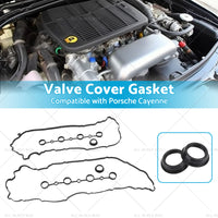 {{ Left Right Valve Cover Gasket Spark Plug Seals Cam Gasket Suitable for Cayenne }} - Buy Car Parts Online at {{ Kaka Auto Parts }}.