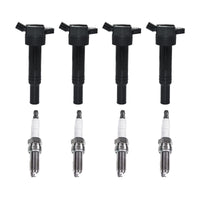 {{ 4x Ignition Coils&4x Spark Plug Suitable for Hyundai Elantra Kia Soul 273002E000 }} - Buy Car Parts Online at {{ Kaka Auto Parts }}.