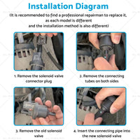 {{ Turbo Boost Control Solenoid Valve Suitable for VW Audi Seat Skoda 058906283C }} - Buy Car Parts Online at {{ Kaka Auto Parts }}.