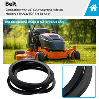 {{ Deck Belt Suitable For 42inch Cut Husqvarna Ride on Mowers YTH2242TDF 574 84 56 01 }} - Buy Car Parts Online at {{ Kaka Auto Parts }}.