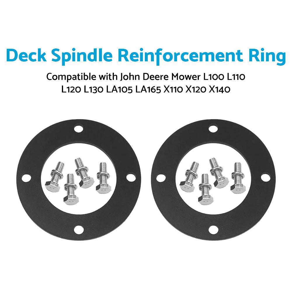 {{ 2x Deck Spindle Reinforcement Ring Suitable For John Deere Mower L100 L110 L120 }} - Buy Car Parts Online at {{ Kaka Auto Parts }}.