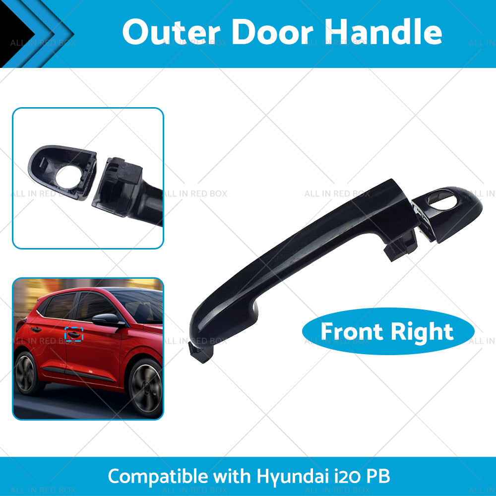 {{ Front Right Exterior Outer Door Handle Suitable for Hyundai i20 PB 2009-2015 }} - Buy Car Parts Online at {{ Kaka Auto Parts }}.