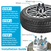 {{ 2x Wheel Spacer 30mm 6 Stud Suitable For Toyota Landcruiser Pajero Hilux Prado }} - Buy Car Parts Online at {{ Kaka Auto Parts }}.