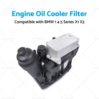{{ Engine Oil Filter Housing  and  Cooler 11428507697 SuitableFor BMW N47 N57 F25 10-19 }} - Buy Car Parts Online at {{ Kaka Auto Parts }}.