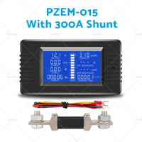 {{ 50-300A LCD Display DC Battery Monitor Meter 200V Voltmeter Amp For RV System }} - Buy Car Parts Online at {{ Kaka Auto Parts }}.