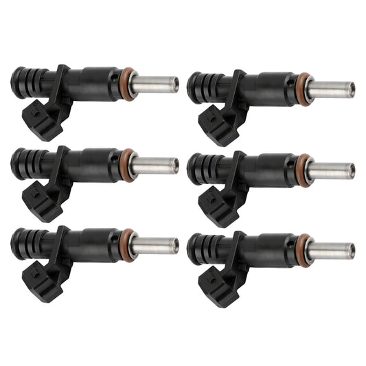 6x Fuel Injector Suitable For BMW E90 E91 E87 323i 325i 330i 2.5 3.0L N52