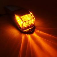5x Roof Marker Lights 17 LED Clear Amber 12V Suitable For Truck Cab Top Running Light