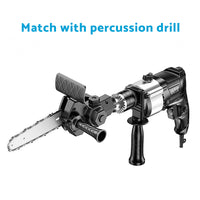 6 inch  Electric Drill Converter To Chain Saw Wrench Chain for Three-jaw Collet Drill