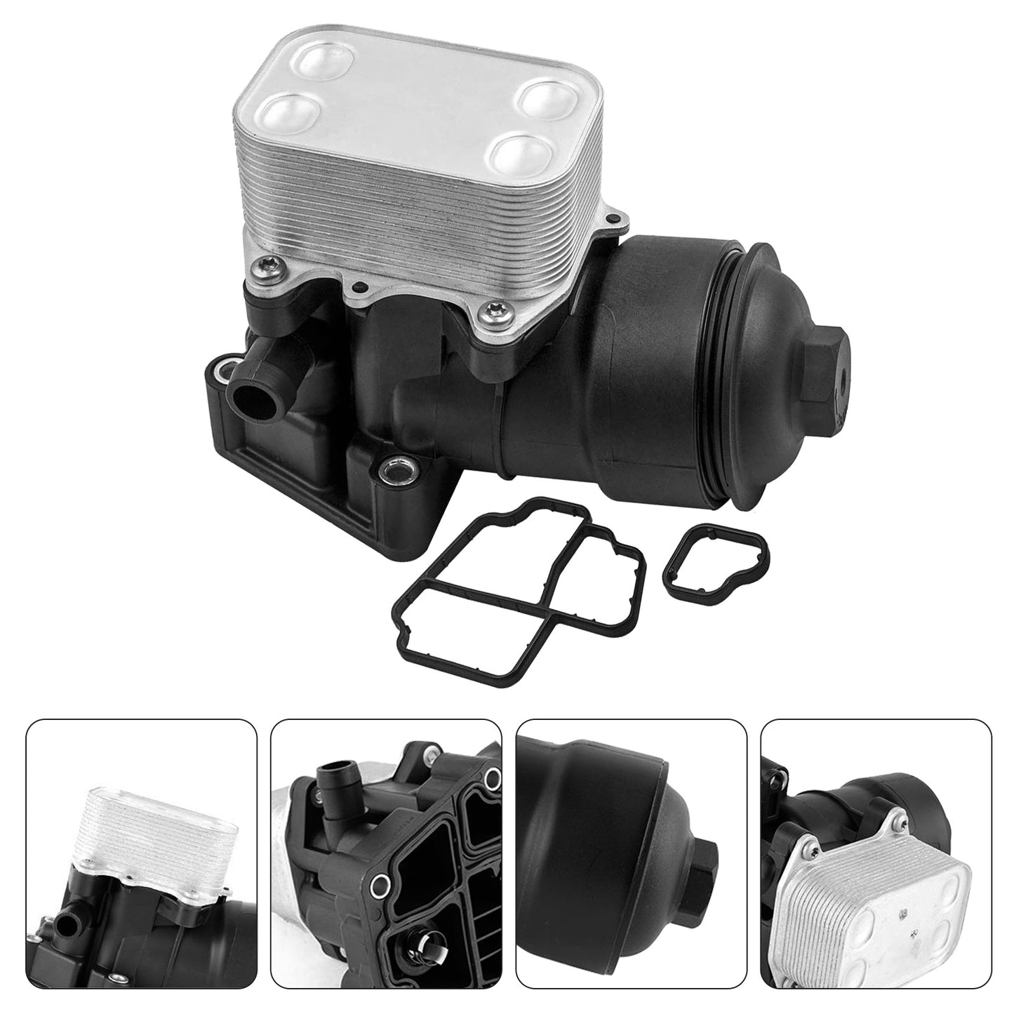 1x Oil Filter Housing Filter Cap  and Gasket Suitable For Seat Skoda Audi VW 2. 0 1. 6