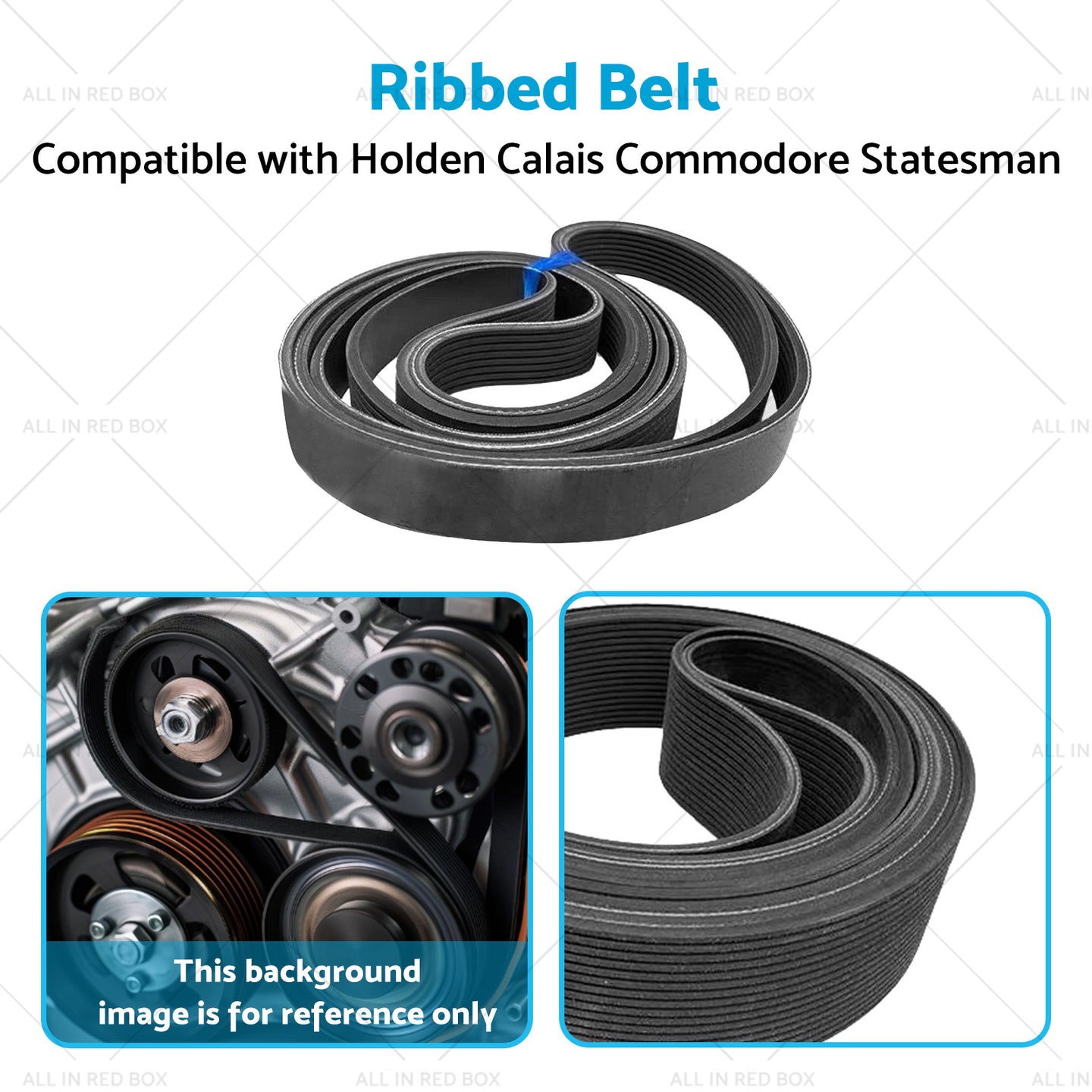 {{ Ribbed Belt 6PK2720 Suitable for Holden Calais Commodore Statesman V6 }} - Buy Car Parts Online at {{ Kaka Auto Parts }}.
