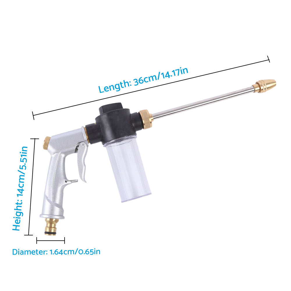 {{ Garden Hose Nozzle Long Pole Foam Water Bottle 360隆茫 Rotating Car Wash Gardening }} - Buy Car Parts Online at {{ Kaka Auto Parts }}.