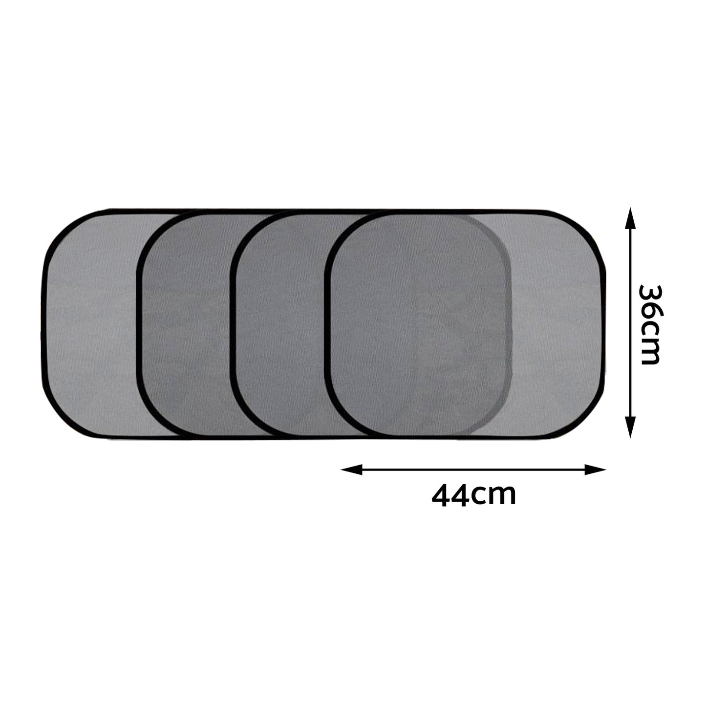 {{ 4x Car Side Window Screen Mesh Sun Shade Cover Windshield Sunshade Visor }} - Buy Car Parts Online at {{ Kaka Auto Parts }}.