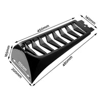 Chin Fairing Spoiler Lower Radiator Cover Suitable For Harley-Davidson Softail Fat Bob