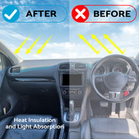 Non-Slip Dash Mat Suitable For VW Golf 6 / GTI 2008–2012 Black Dashboard Cover