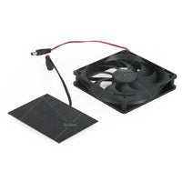 {{ 3W Solar Panel Powered Fan Mini Ventilator For Greenhouse Pet or Dog Chicken House }} - Buy Car Parts Online at {{ Kaka Auto Parts }}.