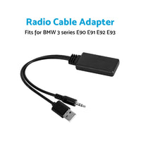 Bluetooth AUX Cable Adapter Suitable For BMW E90 / E91 / E92 2005-2013