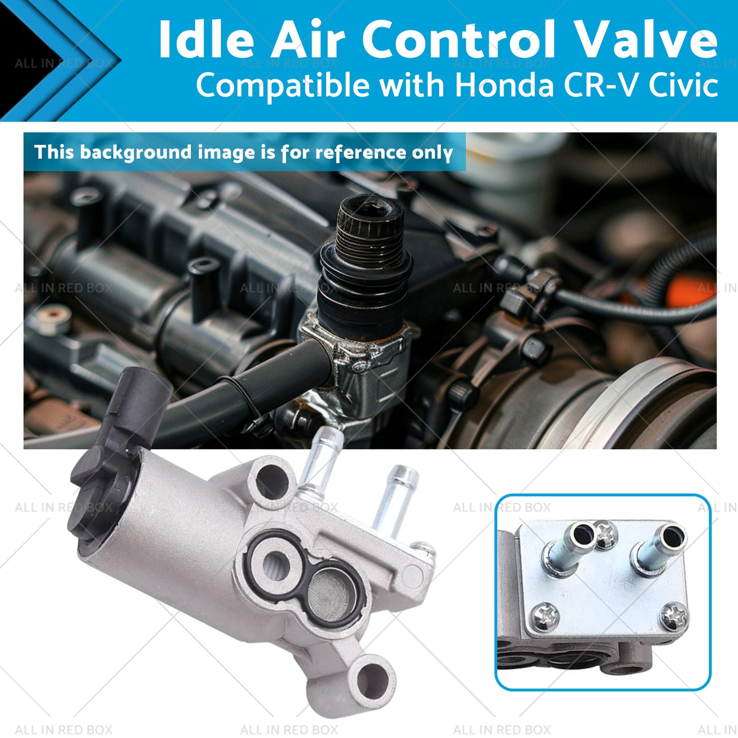 {{ Idle Air Control Valve Suitable for Honda CR-V Civic 36450-P0D-004 13421002373 }} - Buy Car Parts Online at {{ Kaka Auto Parts }}.
