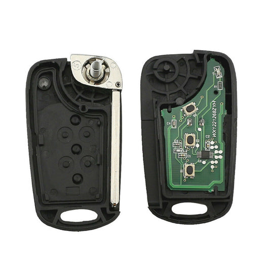 Remote Flip Key with Transponder 433MHz ID46 Suitable For Hyundai i20 i30 ix35