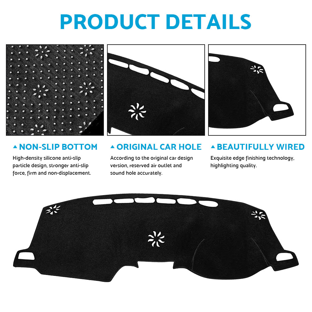 Non-Slip Dash Mat Dashboard Cover Suitable For Renault Koleos Zen / Intense 2016-2023