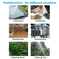 High Pressure Water Hose Nozzle Long Spray Nozzle Garden Hose Garden Car Wash