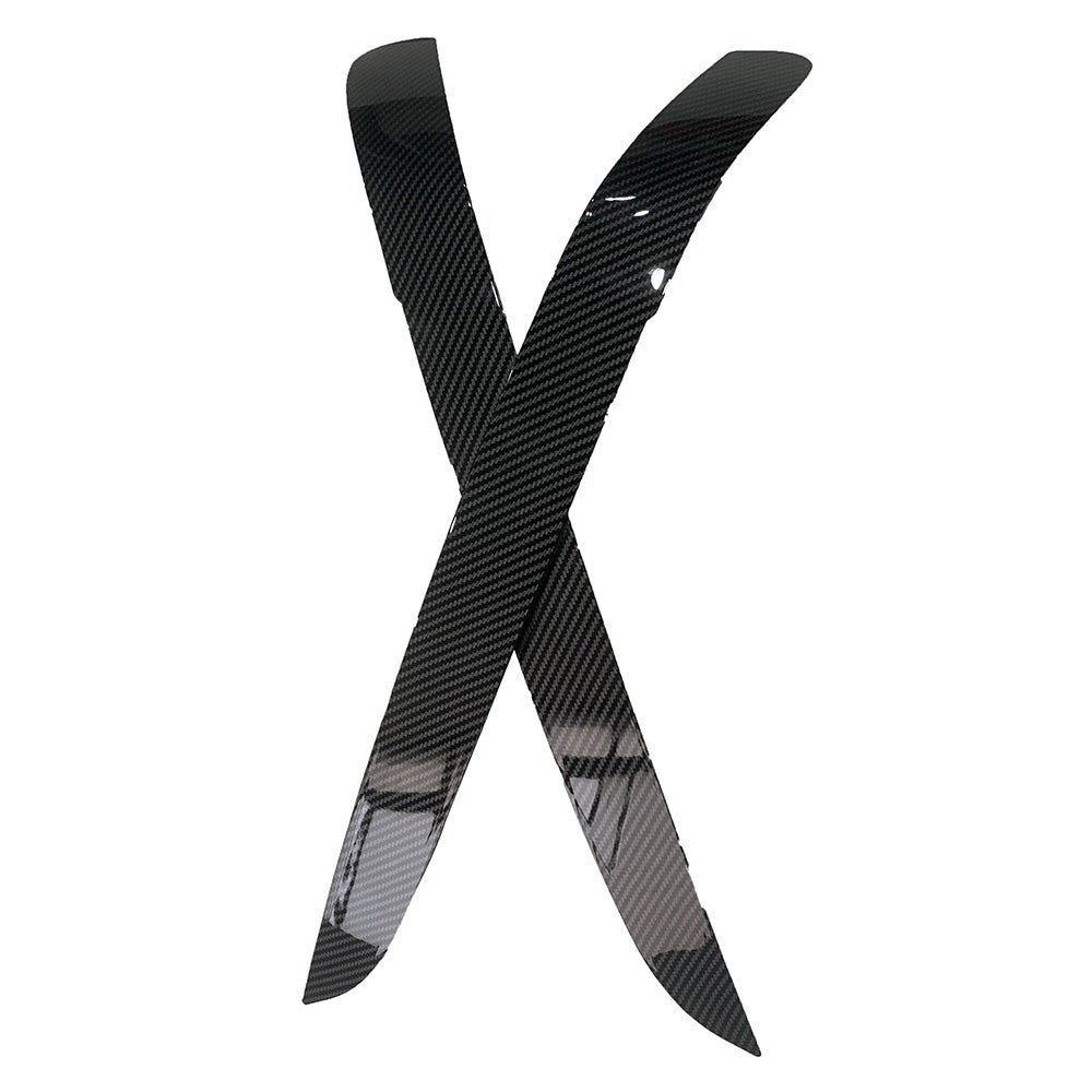 Carbon Fiber Headlight Eyelids Eyebrows Lid Suitable For Holden VE Commodore SS / SSV / SV6