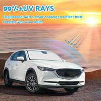 Wind Screen Sun Shade UV Block Foldable Suitable For Honda CR-V 2017-2023