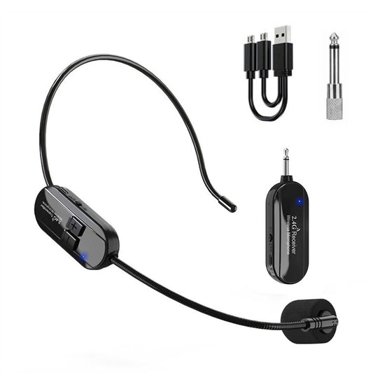 {{ Pro Audio Equipment Wireless Microphone 2. 4G For Voice Teach Outdoor Headset Mic }} - Buy Car Parts Online at {{ Kaka Auto Parts }}.